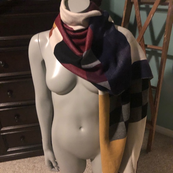100% Cashmere scarf Unknown brand - Picture 1 of 11
